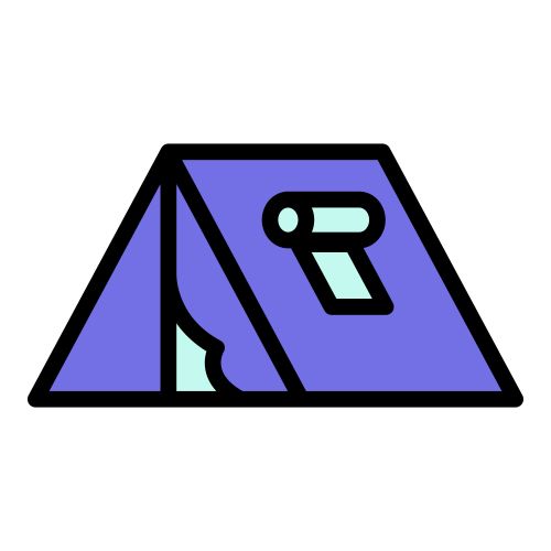 Tent Icon Color Small